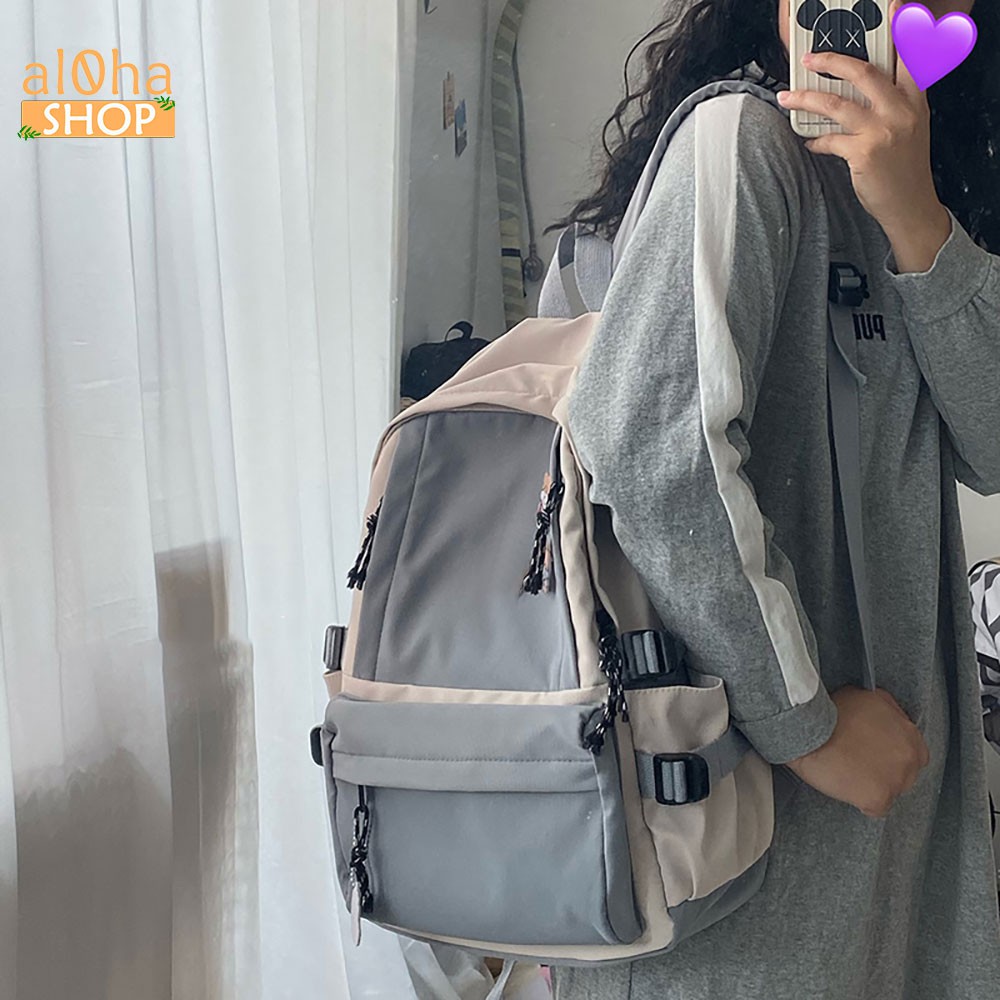 Balo - cặp sách Ulzzang Simple B0124 đi học, đi làm, du lịch, đựng laptop  Unisex nam nữ phong cách thời trang, cá tính