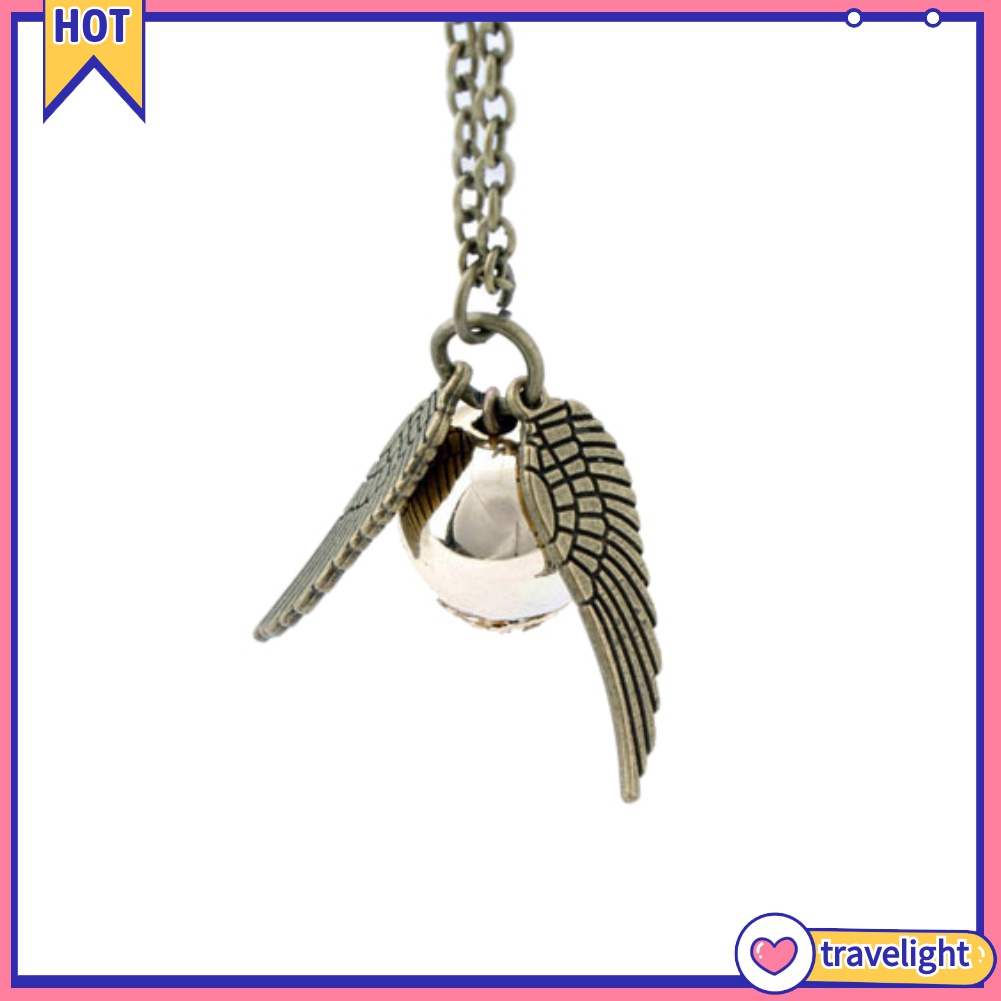 (Travelight) vòng cổ Mặt Hình Bóng Snitch Trong Harry Potter