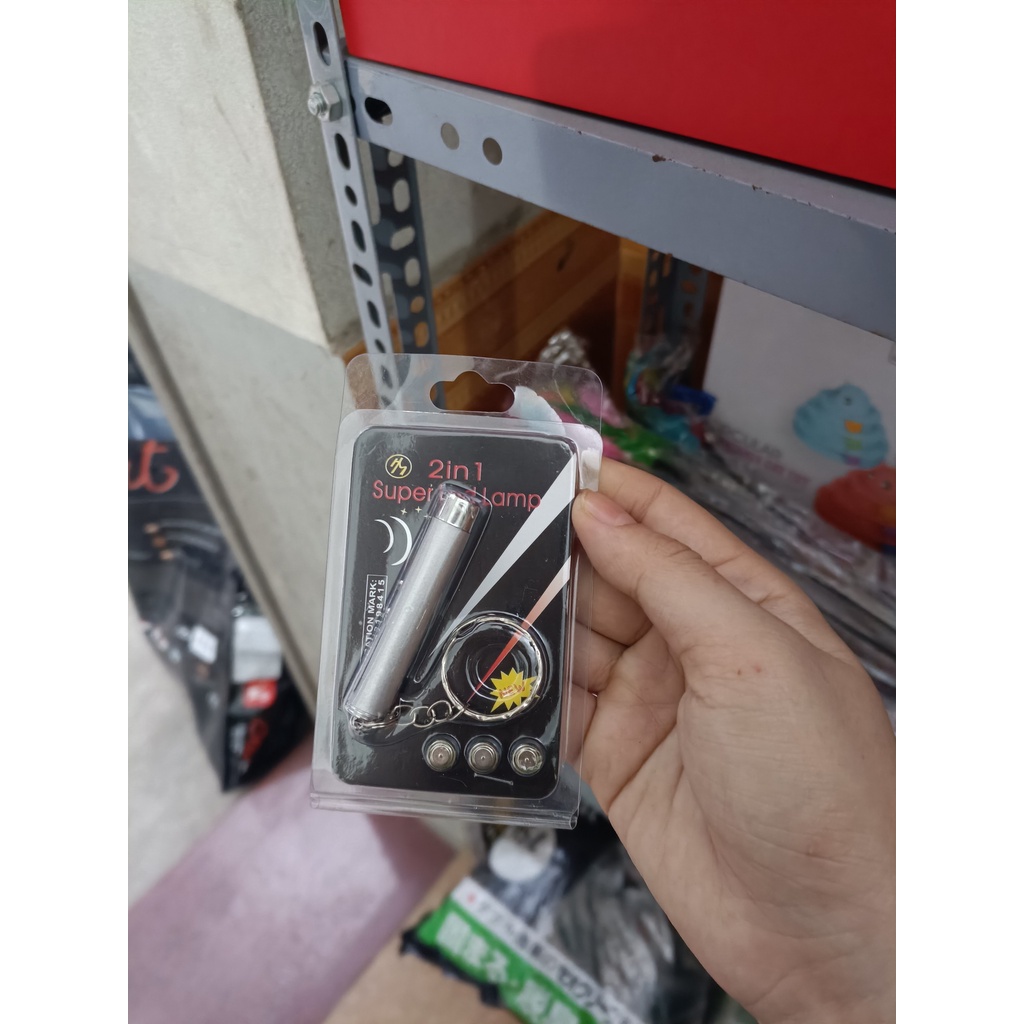 ĐỒ CHƠI ĐÈN LASER CHO MÈO KÈM PIN