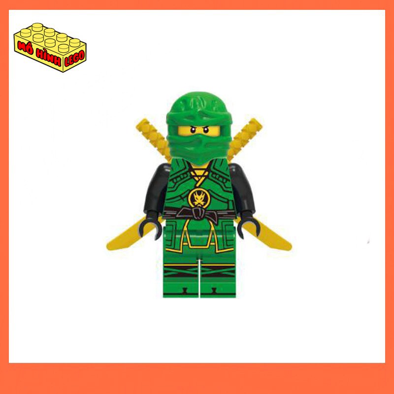 Đồ chơi lắp ráp lego giá rẻ mô hình minifigus ninjago trọn bộ 8 nhân vật