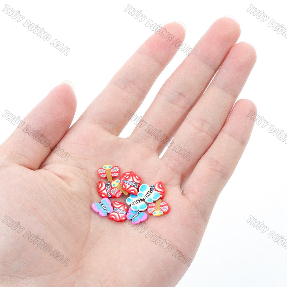 Set sáp 12 mẫu ẩn gel, ẩn bột trang trí móng