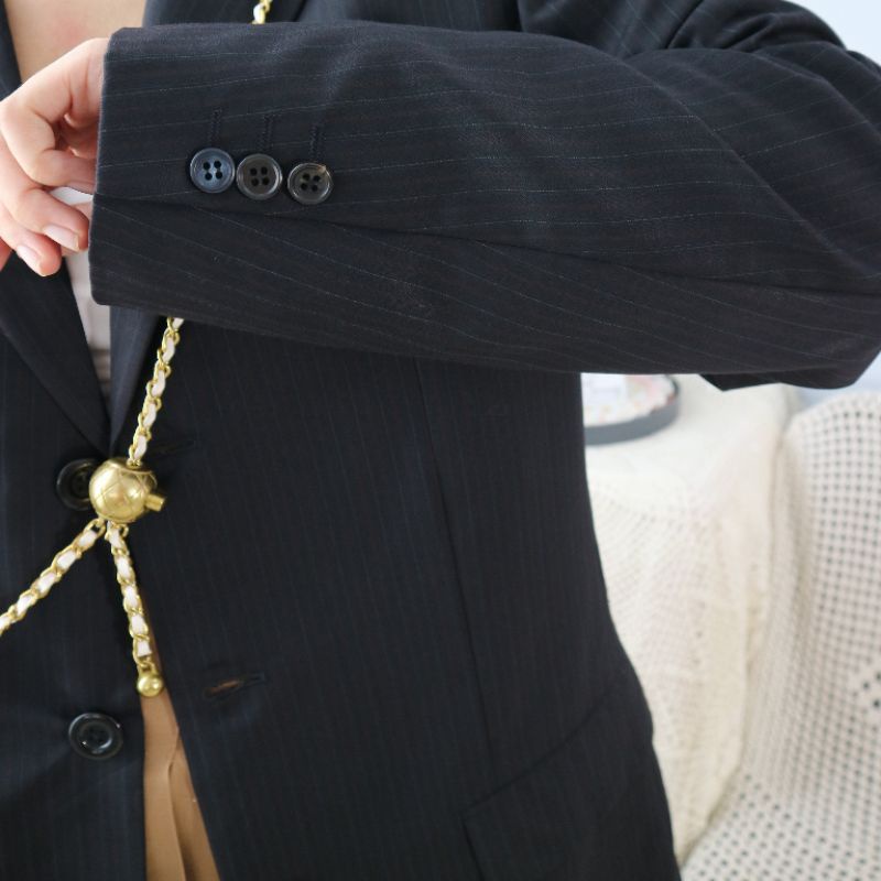 BLAZER MENSWEAR đen sọc