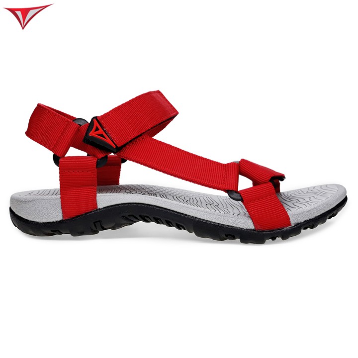 Giày Sandal Việt Thủy Quai Chéo Nam Đỏ - VT08