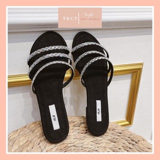 Dép Đính Đá Sang Chảnh , Tongkhochitue