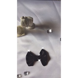 Scrunchies/ Kẹp tóc/ Cài tóc phi bóng đen