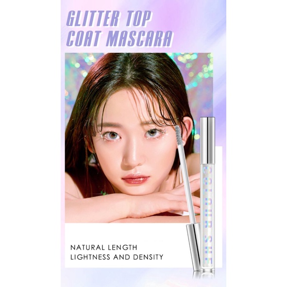 Mascara nhiều màu sắc lấp lánh uốn cong và kéo dài lông mi không nhuộm MK
 | BigBuy360 - bigbuy360.vn