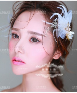 PHỤ KIỆN CƯỚI - KẸP TÓC LÔNG VŨ