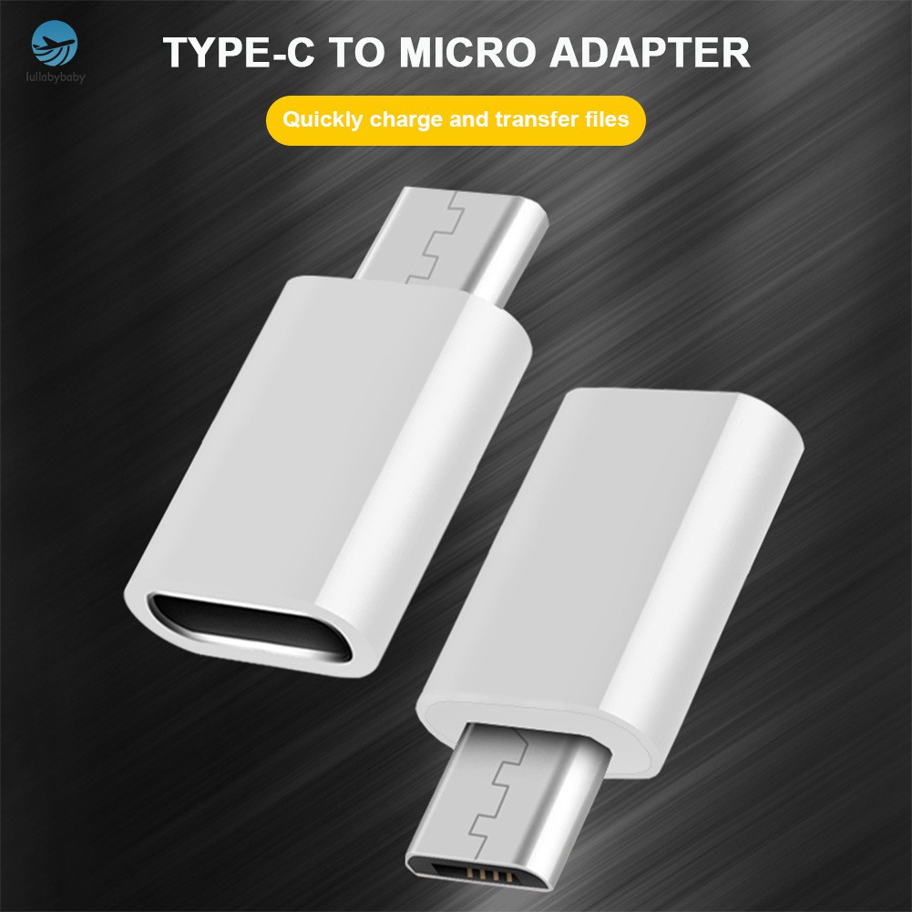 Mini USB 3.1 Type C Female to Micro USB Male Data Charger Adapter Converter for Macbook Oneplus 2