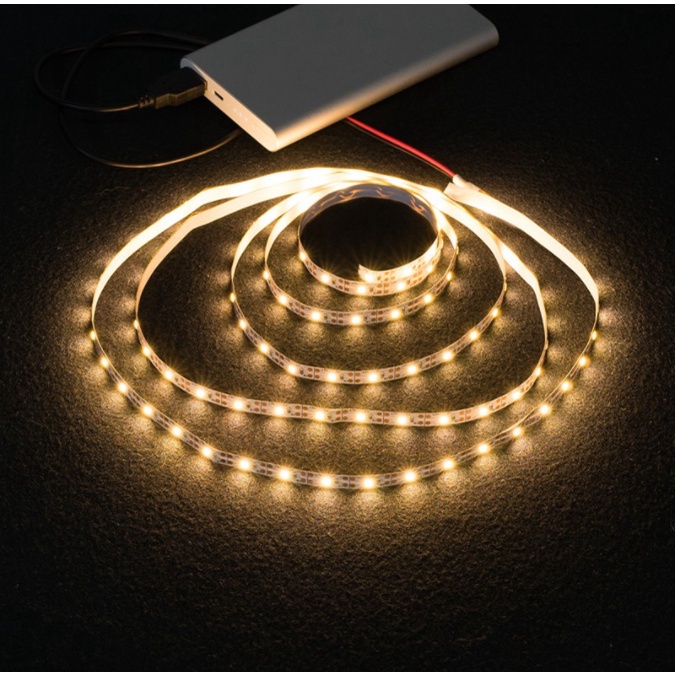 Bộ Điều Khiển Dây Đèn LED 5-12v 16 Million Màu Bluetooth Hồng Ngoại 5M
