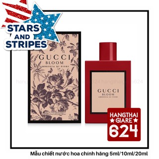 💥𝗦𝗔𝗟𝗘.𝗦𝗛𝗢𝗖𝗞💥Nước hoa dùng thử Gucci Bloom Ambrosia di Fiori Test 10ml/20ml Spray / Chuẩn authentic