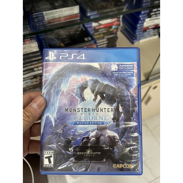Đĩa chơi game PS4: Monster Hunter World: Iceborne Master Edition