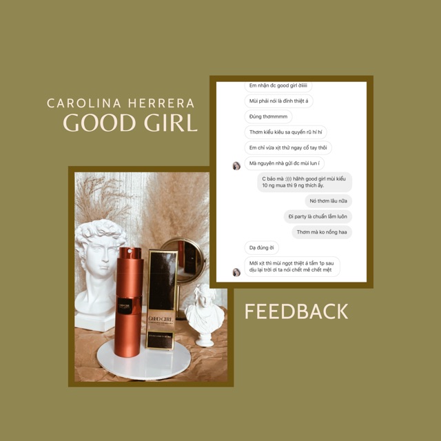 Nước Hoa Mini 20ml 𝐆𝐨𝐨𝐝 𝐆𝐢𝐫𝐥 | BigBuy360 - bigbuy360.vn