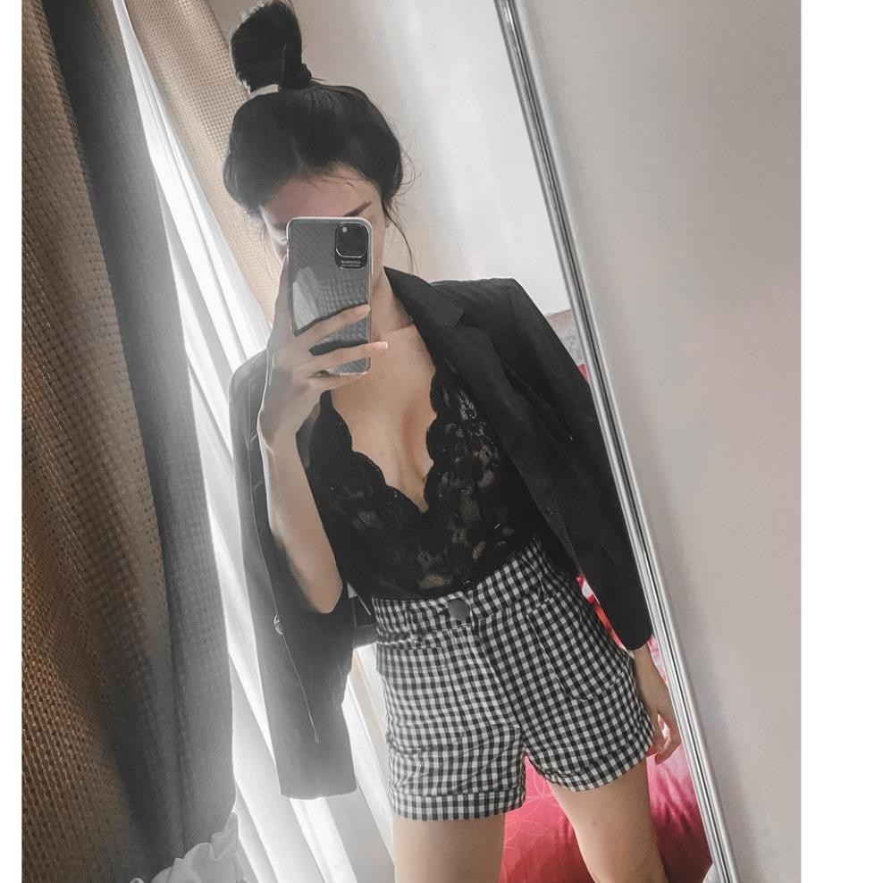 Bodysuit xẻ ngực váy ngủ jum xẻ quyến rũ với màu trắng tinh khôi | BigBuy360 - bigbuy360.vn