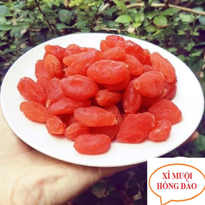 500g Xí Muội Hồng Đào Bao Tử Không Hạt Chua Ngọt Cực Ngon- VIETTINMART