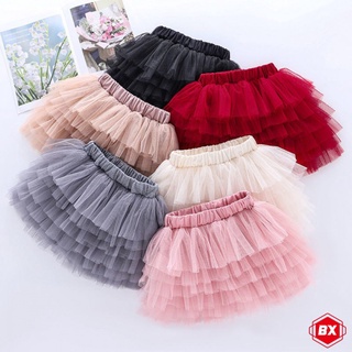 Chân Váy Xòe Nhiều Tầng Dễ Phối Đồ Phong Cách Phương Tây Cho Bé Gái