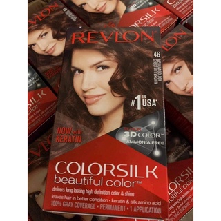 BILL US - THUỐC NHUỘM TÓC REVLON MÀU NÂU TỰ NHIÊN