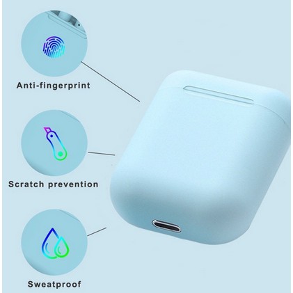 Tai nghe Bluetooth không dây Inpods i12 TWS cảm ứng điều khiển cảm biến âm thanh HIFI cho Android iOS