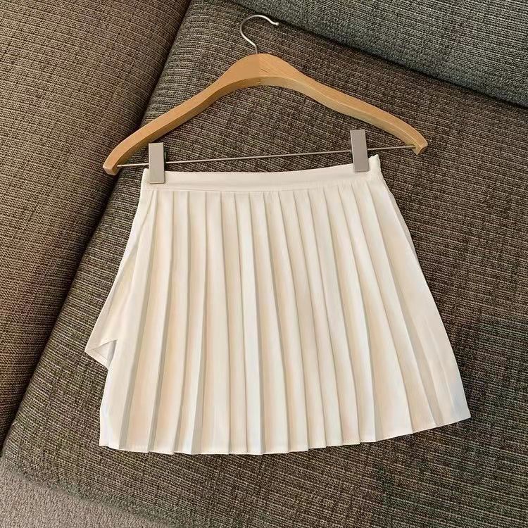 Chân Váy Xếp Ly Lệch Tà Nữ Tính  tao bao