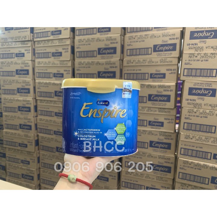 2022 Sữa Bột Enfamil Enspire Infant Formula Cho Trẻ 0-12 Tháng 581g Mỹ