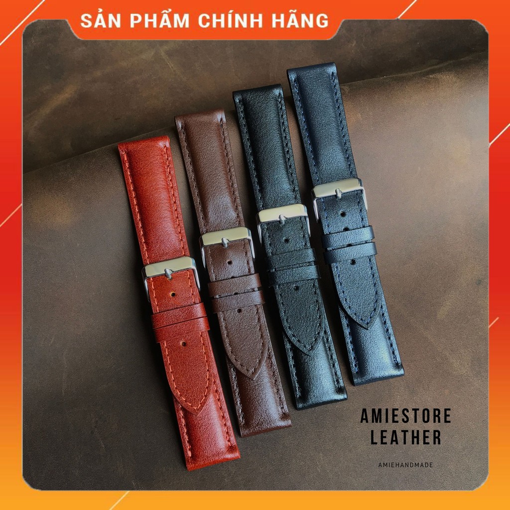 [ Uy Tín ] Dây Da Đồng Hồ Nam - Đồng Hồ Dây Da Nam - Amiestore Leather