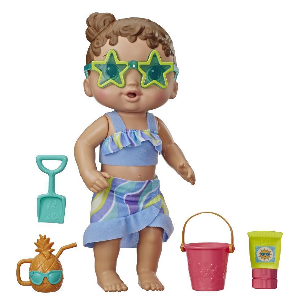 Búp bê Baby Alive Hasbro (Mỹ) - Bé Lucy đi biển E8718