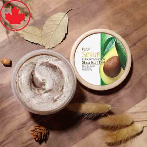 [Có sẵn] Tẩy da chết dành cho body -trái bơ Skin Exfoliating Scrub Shea Butter (hàng nội địa Trung)