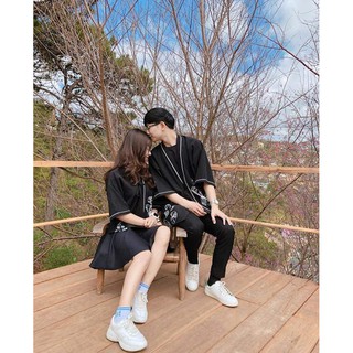 Set đồ đôi - Áo đôi Shanghai sơ mi