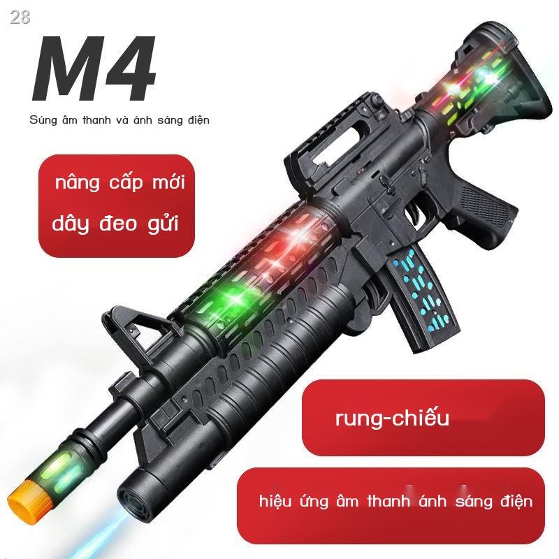 Đồ chơi trẻ em cơ chế tấn công súng bắn tỉa cậu bé âm thanh và ánh sáng điện lục 123456 tuổi{10 ngày giao hàng}