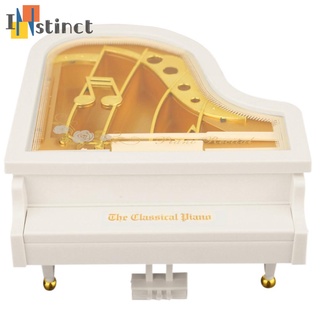 Hộp nhạc hình đàn piano mini bằng kim loại
