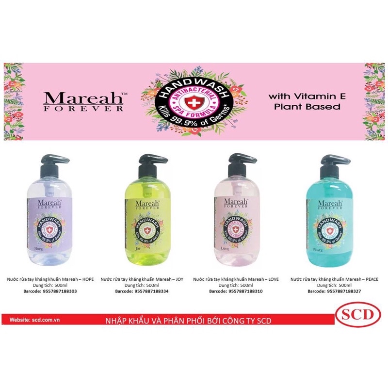 NƯỚC RỬA RAY MAREAH FOREVER 500ml
