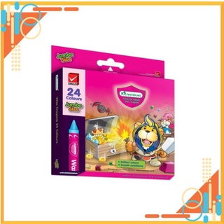Bút sáp master art 24 màu thân to jumbo thái lan free ship