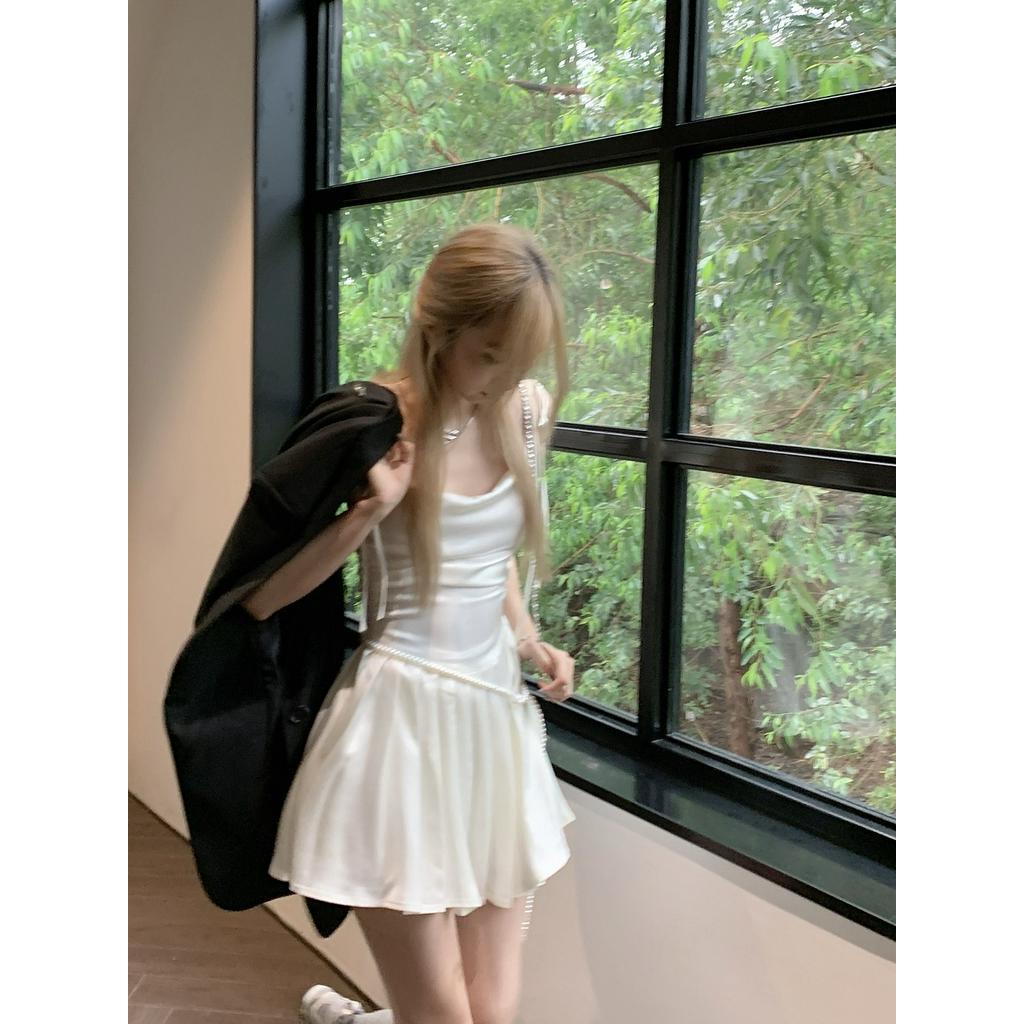 (MớI) Đầm TrắNg 63338 + ThắT Lưng