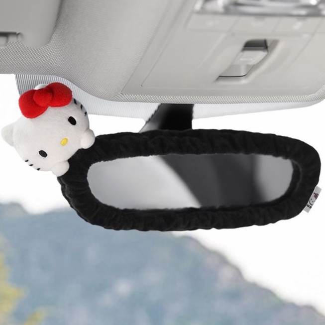 Ốp Gương Chiếu Hậu Họa Tiết Hoạt Hình Trang Trí Nội Thất Xe Hơi