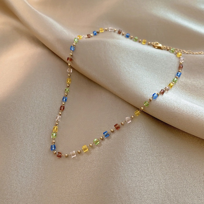 Vòng Cổ Choker Đính Đá Pha Lê 2022 Màu Sắc Thời Trang Sang Trọng Cho Nữ