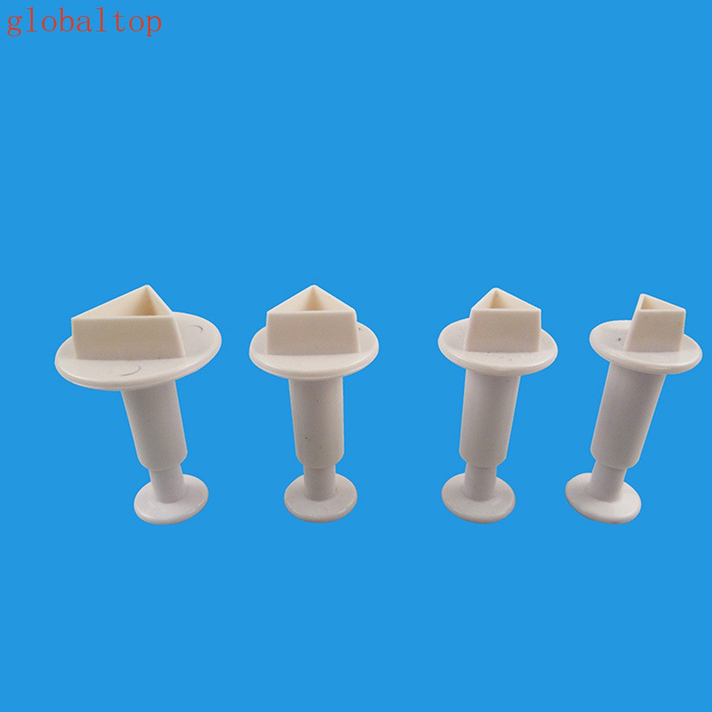 Set 4 Khuôn Cắt Tạo Hình Trang Trí Bánh Tiện Lợi