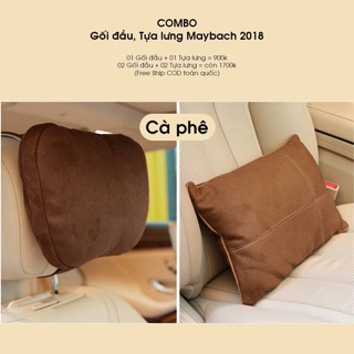 Gối đầu, tựa lưng Maybach