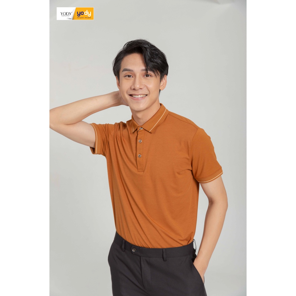 [Mã WABRYD121 giảm 10% tối đa 30k đơn 99k] Áo Thun Nam Polo Cotton Pima Có Cổ Ngắn Tay YODY (APM3013)