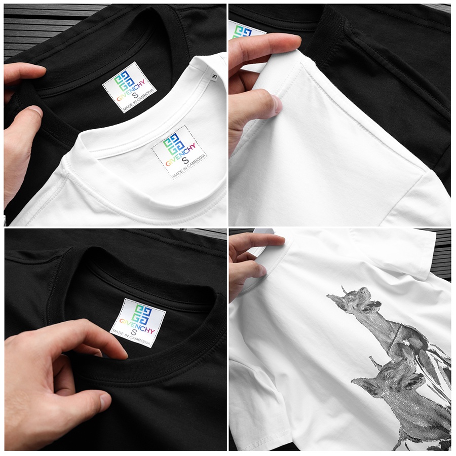 [Ảnh thật] [VNXK] Áo thun tay lỡ nam nữ Cotton oversize form rộng mẫu chó săn