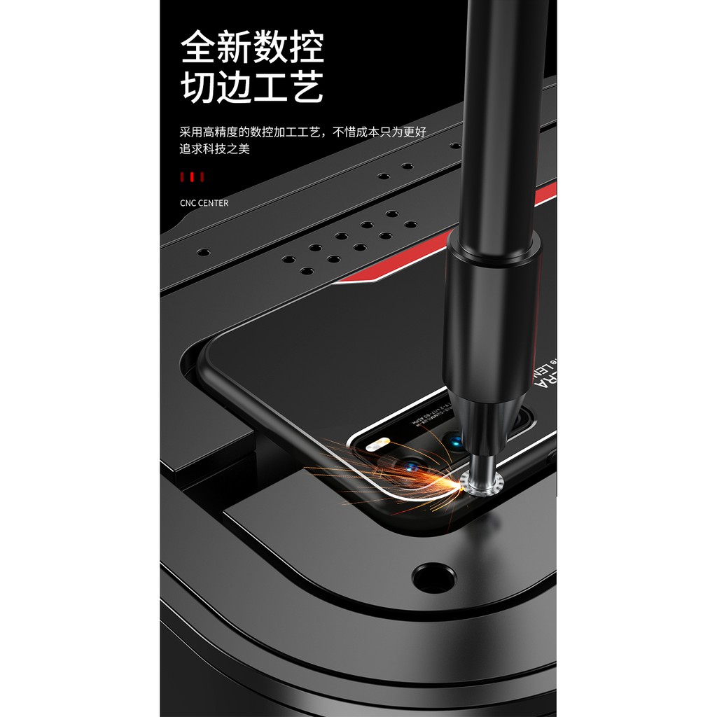 Ốp điện thoại vỏ kim loại nhôm viền silicon mềm chống sốc cho Huawei Y9S Y7 Y5 Y6 Pro Y9 2019 Honor 8X 30 20 Pro X10