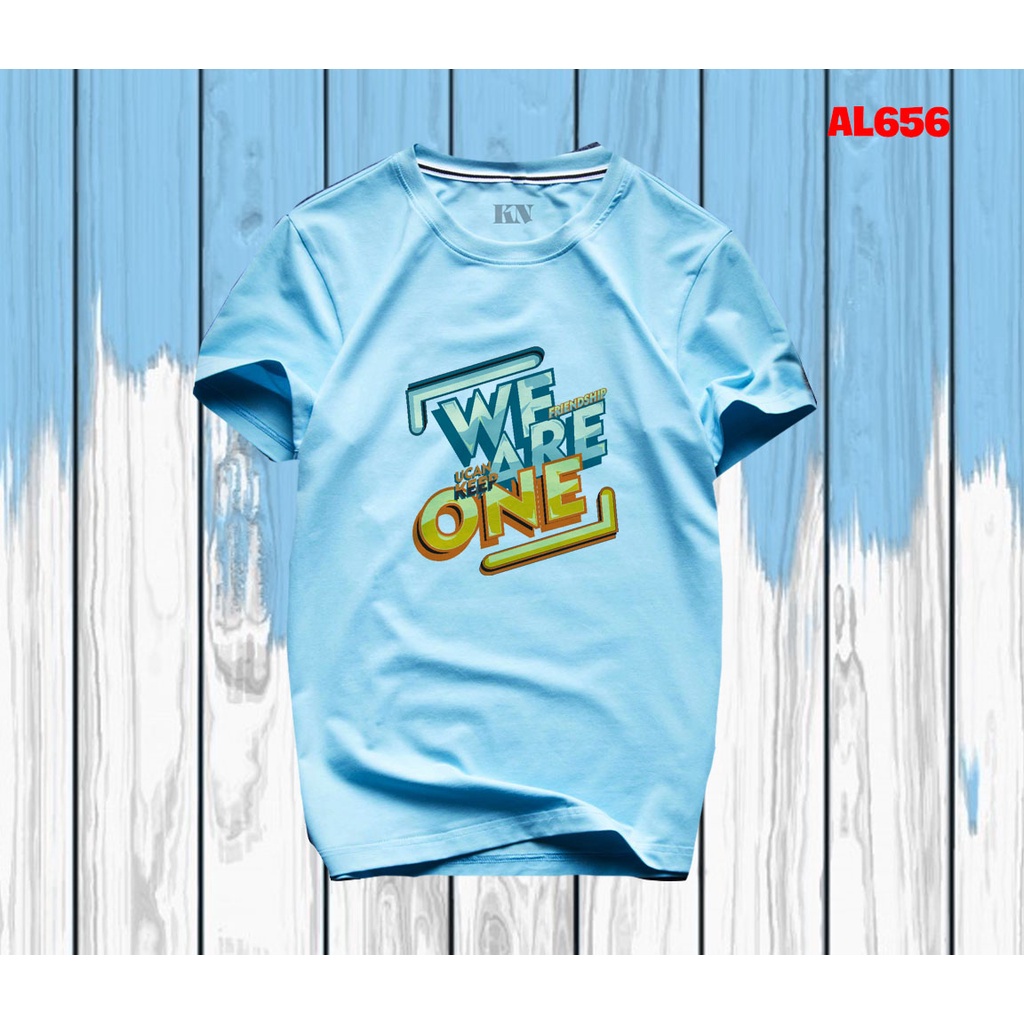 mẫu áo nhóm đồng phục đi biển đẹp we are one -- [Giá niêm yết là giá của 1 áo]