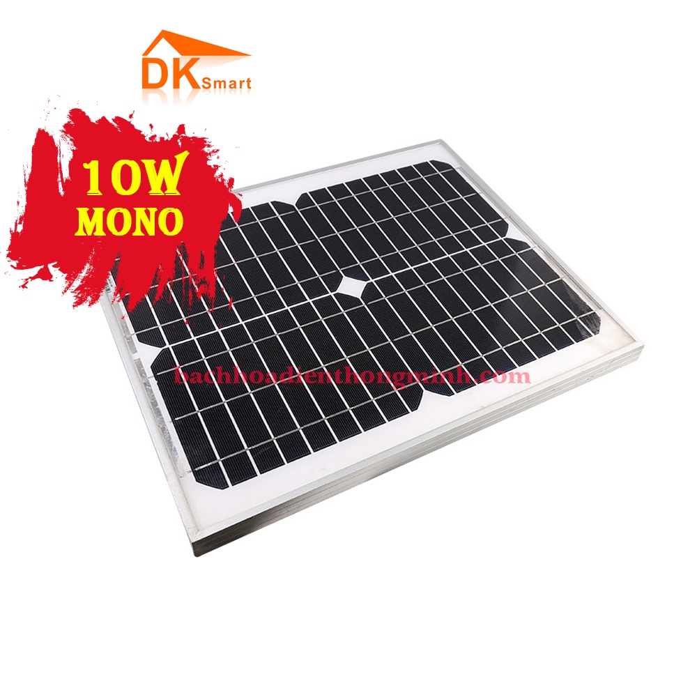 🔥 Mono 10W 18V🔥 Tấm Pin Năng Lượng Mặt Trời Mini Mono 10W