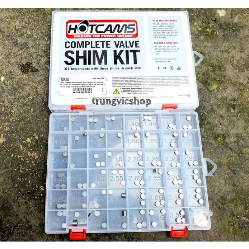Shim Hotcam usa dành cho ae canh shim đồng tiền các dòng xe