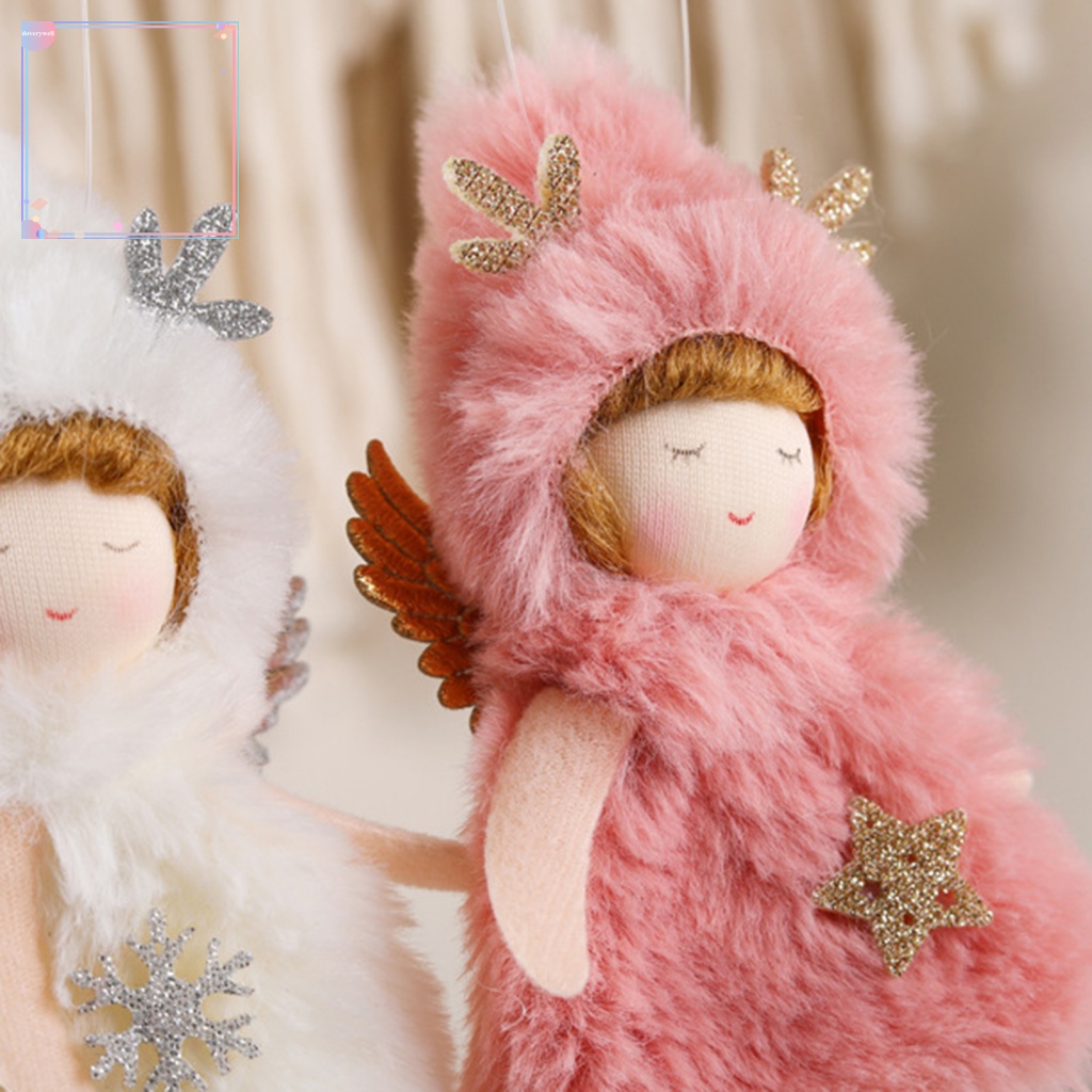 Búp Bê Hình Thiên Thần / Thỏ Đáng Yêu Trang Trí Cây Thông Giáng Sinh