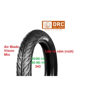 Lốp Trước  CÓ RUỘT Air Blade, Vision 80*90-14 DRC
