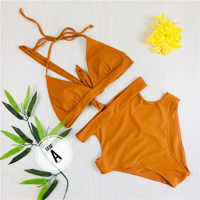 [XẢ HÀNG] Bikini cột dây, cạp cao khoét hông sexy - Hình IAMA chụp | BigBuy360 - bigbuy360.vn