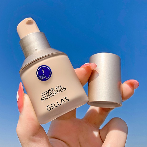 [Hàng mới về] Kem nền Gella's che khuyết điểm kiềm dầu hàng nội địa Trung 30g