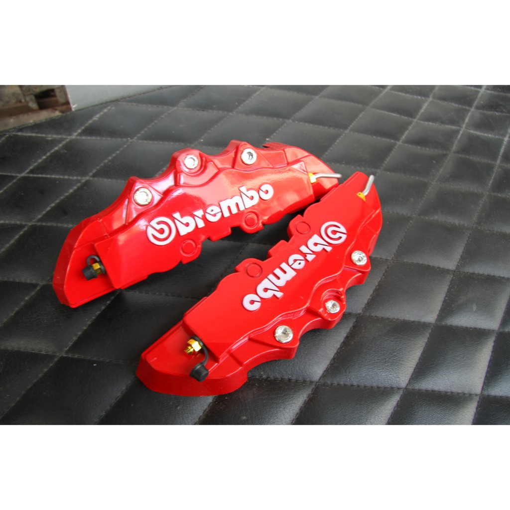 heo brembo ốp phanh gắn xe ô tô bộ 2 chiếc trang trí bên ngoài ô tô lazang 13-19 inch