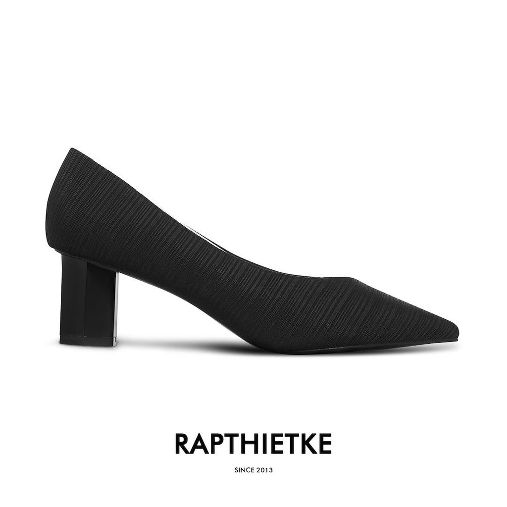RẬP - Giày Đen Mũi Nhọn RS 02