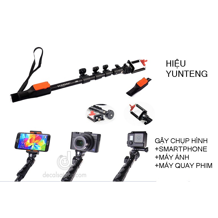 Gậy tự sướng YUNGTENG YT 1288 | BigBuy360 - bigbuy360.vn