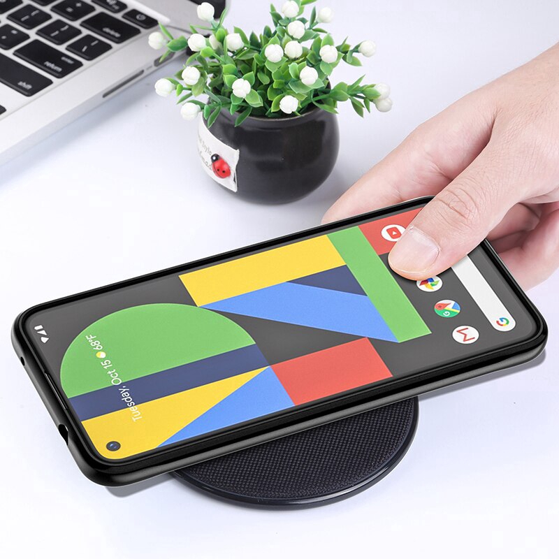 Ốp điện thoại silicon viền TPU trong suốt cho Google Pixel 4A Pixel 4 4XL